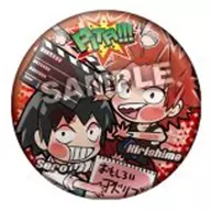 Eijiro Kirishima & 瀬呂 Hanta 「 Pitta! Denfome MY HERO ACADEMIA Film Crew metal badge 」