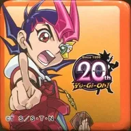 Kujuku Yuuma "『 Yu-Gi-Oh! 』 20th Exhibition ~ Road of Duelist ~ Cube Collection metal badge"