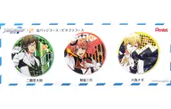 Nikaido Yamato & Izumi March & ROKUYA NAGI metal badge Set 「 Idolish7 x Eye Plus 」 Launch Commemoration Campaign metal badge Course winners