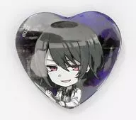 Gunji TATEGAMI "The 7th Special Mission Section 10 Crazy Cemetary Heart Shaped Trading metal badge" Yokohama and Hakkeijima Sea Paradise x Island Festa Goods