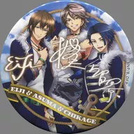 ACE "Dream Festival! R 76 mm Trading metal badge" Yokohama Hakkeijima Sea Paradise x Island Festa Goods