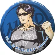 FB777 (American Comic Style) Trading metal badge "M. S. S Project×animatecafe camión restaurante"
