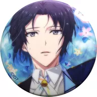 Ichiori IZUMI (background blue) 「 Idolish7 Character badge collection Sakura Message card ver. 」