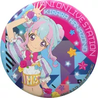 Hanazono Kirara "Aikatsu!! x Ani ON STATION ALL aikatsu stars! LIVE STATION 2 dj live japan tour mag badge 1"