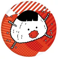 Dan Kuribayashi Musubi metal badge "Ahare! Masterpiece Kun"