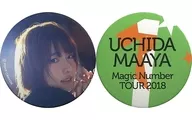 内田真礼大坂会场限定徽章2种SET「UCHIDA MAAYA『Magic Number』TOUR2018」