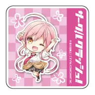 "Circle Crash!" Circle Crash! Chara Acrylic Emblema 01. Quadrado "