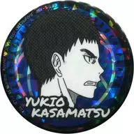 Yukio Kasamatsu metal badge ~ player index ~ shy color ver. vol. 1 「 Kuroko's BASKETBALL 」 Sega only