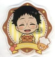 Onoda Sakamichi "YOWAMUSHI PEDAL GLORY LINE Tadokoro Bread cafe in animatecafe Trading Acrylic Badge A"