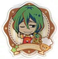 Yusuke Makijima "YOWAMUSHI PEDAL GLORY LINE Tadokoro Bread cafe in animatecafe Trading Acrylic Badge A"