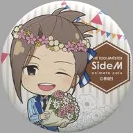 "idol Master SideM×animatecafe Trading metal badge Garden Party ver. B Group" by Minori Watanabe