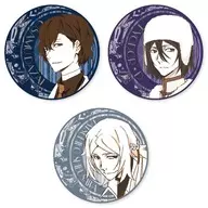 Osamu Dazai & Fyodor D & Tatsuhiko Shibusawa metal badge Set (3-piece set) "BUNGO STRAY DOGS Dead Apple"