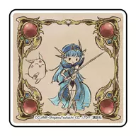 Umi Ryuuzaki & Mokona Graph Art Design Character Acrylic Badge (Quadrangle) "MAGIC KNIGHT RAYEARTH"
