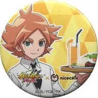 Atsuya Fubuki "INAZUMA ELEVEN Ares no Balance ×nicocafe metal badge"