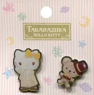 宝塚歌劇団 月組 ピンバッジセット(2個組) Takarazuka Hello Kitty 14th 「宝塚歌劇団×ハローキティ」