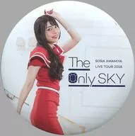 Sora Amamiya (Red Costume / Above the Knees) metal badge "LAWSON presents Sora Amamiya Live Tour 2018" The Only SKY "" Gacha Prize