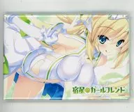Yusato Kamiizumi Special Square metal badge "PC Soft Lodge Hoshi no Girlfriend -the destiny star of girlfriend - package sale limited edition" additional reservation campaign