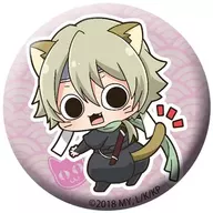 Sasuke Uchiha Neko Men's 54 mm metal badge "Kakuriyo no Yadomeshi"