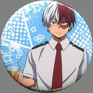 Shoto Todoroki 「 MY HERO ACADEMIA : The Movie - Two Heroes - × Karaoke no Tetsujin Trading metal badge 」