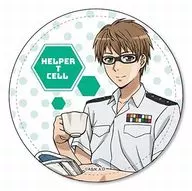 Helper T cell "Cells at Work! Trading Leather Badge"