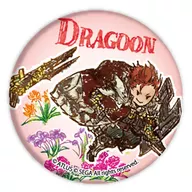 Dragon "Etrian Odyssey V metal badge 01. Graph Art Design"