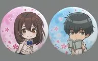 Me & Sakura YAMAUCHI (Uniform) metal badge Set A "Theater Anime : I want to eat your pancreas" Theater goods