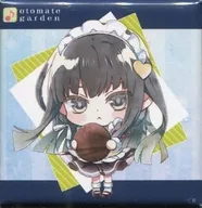 Koga Mikoto 「 NORN9 Norn+Nonette ×otomate garden Square metal badge 」