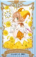 Sakura Kinomoto (Back) 「 Cardcaptor Sakura Exhibition - A Museum of Art Enchanted - Square CAN Badge 」