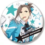 Minori Watanabe (ORIGIN @ L Pieces) Big metal badge "idol Master SideM"