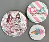 ClariS 8th Anniversary 缶バッジセット(3個組) 「ClariSデビュー8周年ファンクラブイベント」