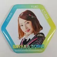 Yuki Higashi (NMB48) Hexagon metal badge "SAYAKA SONIC ～ Sayaka, Sayaka, Sayaka, Sayaka ～" crane game prize