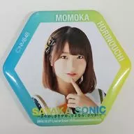 Horinouchi Momoe Kubo (NMB48) Hexagon metal badge "SAYAKA SONIC ～ Sayaka, Sayaka, Sayaka, Sayaka, Sayaka ～" crane game prize