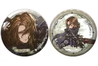 Siegfried metal badge Set (2 Pieces Set) "GRANBLUE FANTASY - Grand Blue Fantasy - Hite KUJI"