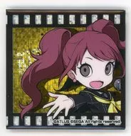 久慈川りせ 「セガコラボカフェ ペルソナQ2 ニューシネマ ラビリンス スクエアホロ缶バッジB」