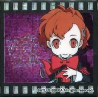 P3 「 Sega Collaboration Cafe Persona Q2 New Cinema Labyrinth Square Holo metal badge C 」