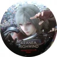 Alanea Highwind "FINAL FANTASY X V×SQUARE ENIX CAFE 7th Hologram metal badge"