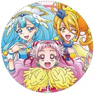 Cure Air & Cure Ange & Cure Etoile "HUG to! Precure Character Badge Collection"