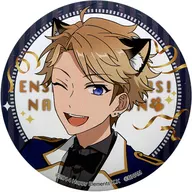 鳴上嵐(等身) 75mm缶バッチ 「あんさんぶるスターズ! in ナンジャタウン ～キャット*フェスティバル～」 キャット・ライブガラポン!! B賞