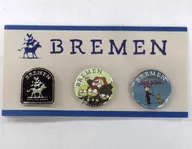 SEKAI NO OWARI Pins / Can Badge Set "Bremen Support Performance 2017"