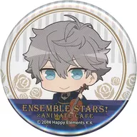 Izumi Sena "Ensemble Stars! ×animatecafe Trading metal badge Blood banquette ver. B Group"