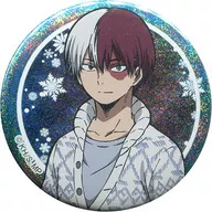 Shoto Todoroki 「 MY HERO ACADEMIA in J-World Tokyo 56 mm Sparkling metal badge 」