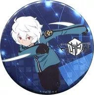 Kuga Yuma "World Trigger Cafe powered by ANIMAX Trading metal badge"