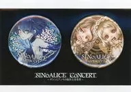 Alice/Guishin & Anki metal badge (2 sets) "SINoALICE - Shino Alice - Concert ~ Fun music festival of Guishin and Anki ~"