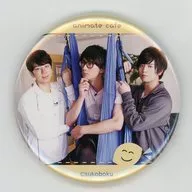 Takuya Eguchi & Souma Saito & Kotaro Nishiyama (Frame : Yellow) Trading metal badge vol. 3 "Even we of Takuya Eguchi 『 want to be healed ~! A Wagokoro of Souma Saito, 『, 』 for you and a piece of Ken Boku of Kotaro Nishiyama, 『, 』! A mature Torise 』 ×animatecafe of Kosuke Toriumi Tomoaki Maeno, 『, 』"