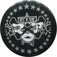LiSA Mania logotipo (preto) LiSA Fatty Can crachá Gacha "LiSA Mania"