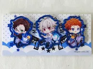 MAD TRIGGER CREW Metal Pins Set A (3-Pack) "Hypnosis Mic -Division Rap Battle-in SWEETS PARADISE round2"