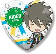 握野 Hero SideMini Heart metal badge Glory Monochrome "idol Master SideM"