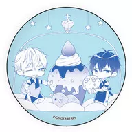 Blue "Junior High School, First Can Badge 01"