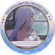 Shiraishi tsumugi metal badge "idol Master Million Live!" idol Master Official Shop KUJI M @ STER C Award