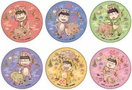 全6種セット 「おそ松さん 缶バッジ 04.イノシシVer. グラフアートデザイン」